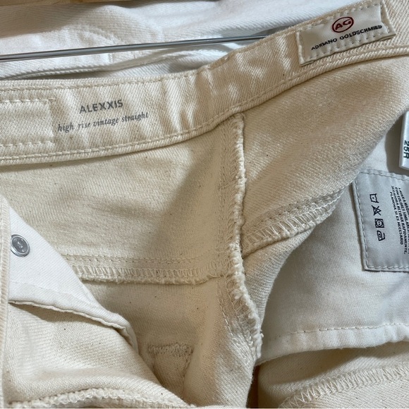 AG Adriano Goldschmied Alexxis High Rise Vintage Straight Leg Jeans 25R - Picture 10 of 10